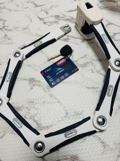 【受渡予定者決定】自転車鍵　ABUS X-Plus