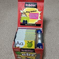 Brain Box abc 知育玩具 英語カードゲームの画像