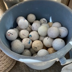 取引中　中古　ゴルフボール