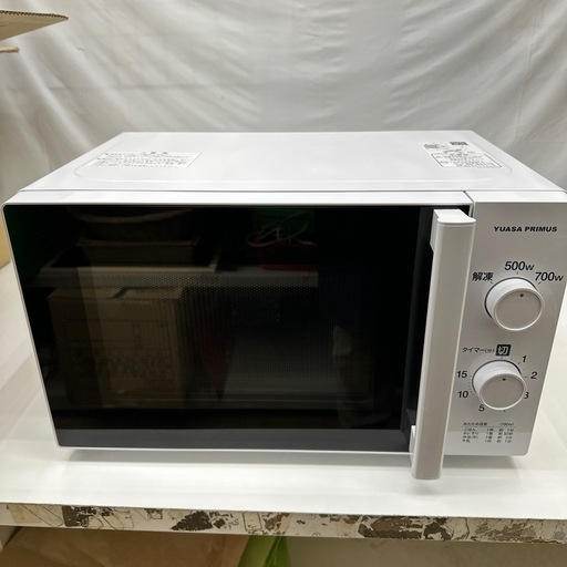 【ドリーム川西店御来店限定】ユアサプライムス/2022年製/60Hz専用/電子レンジ/KS-MW21T17-6W／クリーニング済み 【