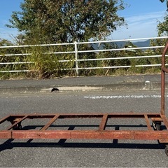 最終大幅値下げ　台車　4輪　運搬　鉄製の画像