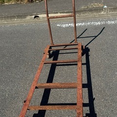 最終大幅値下げ　台車　4輪　運搬　鉄製の画像