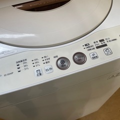 110804 シャープ4.5kg洗濯機　2014年製の画像