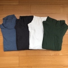 ハイネックロンT 　4枚セット　140
