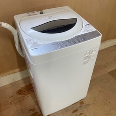 110805 東芝5.0kg洗濯機　2018年製