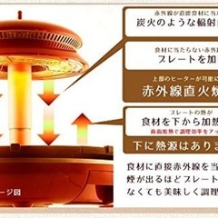 ザイグル ZAIGLE ザイグルグリル（赤）の画像