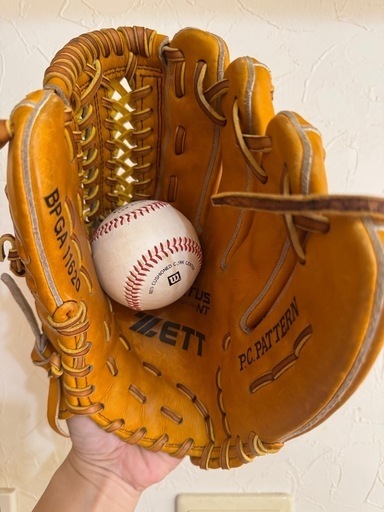 ZETT硬式グローブ 内野・右投げ