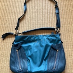 ショルダーバック(青)