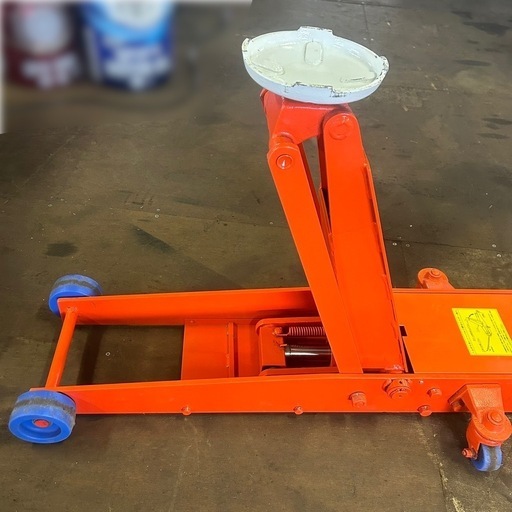 取引中:【美品】バンザイ　フロアジャッキ ガレージジャッキ 低床型 2.0ｔ エアー/手動兼用 ハイストローク MA-200LS