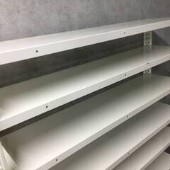  WY14/89 オカムラ OKAMURA スチールラック 中量ラック ボルトレス 8段 軽量棚 白 ホワイト W1500×D300×H2100mm ★直接引取歓迎〇の画像