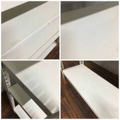  WY14/89 オカムラ OKAMURA スチールラック 中量ラック ボルトレス 8段 軽量棚 白 ホワイト W1500×D300×H2100mm ★直接引取歓迎〇の画像