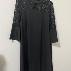 未使用　黒レースワンピース