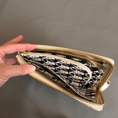 【期間限定販売12/15まで】新品未使用　ANNA SUI ゴールド刺繍ポーチの画像