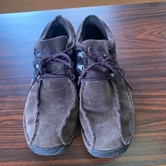 adidas 革スニーカー26・5