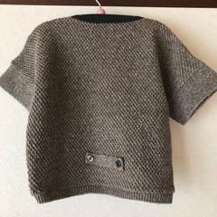 【美品】Richesse ニットカーデ 90cmの画像