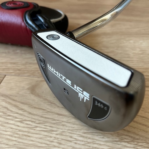【美品】オデッセイ ホワイト・ アイス #5 パター  オリジナルスチール ODYSSEY ゴルフクラブ ゴルフドゥ ゴルフ用品　　　