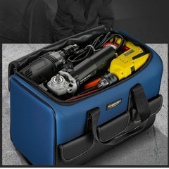 ツールバッグ 工具袋 道具袋 ポータブル電源収納大容量 工具 収納バッグの画像