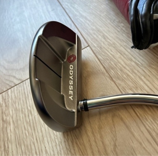 【美品】オデッセイ ホワイト・ アイス #5 パター  オリジナルスチール ODYSSEY ゴルフクラブ ゴルフドゥ ゴルフ用品　　　