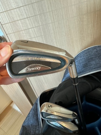 ゴルフバッグ、ゴルフクラブセット