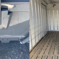 No.875 保冷バン 2t 車 アルミ 箱 バイク 倉庫 トラック コンテナ 米 