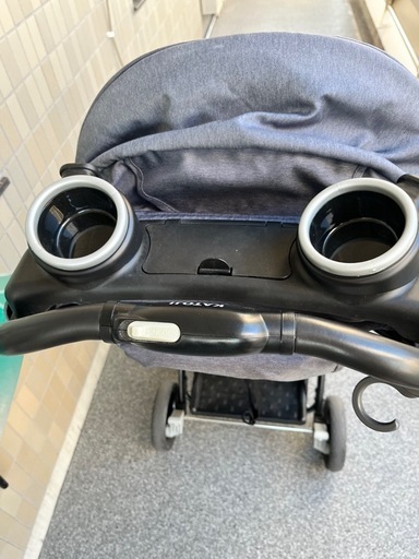 カトージベビーカー　2人でゴー　2人乗り　デニム　　