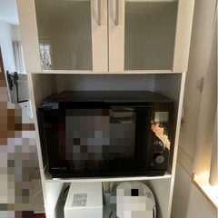 【決まりました】ニトリ　レンジ台　食器棚