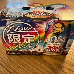 缶コーヒー！BOSS缶6本