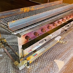 焼きとりガスコンロ中古LPGの画像