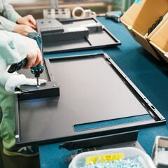 年休123日以上／『組み立て作業員』／マイカー通勤OK／ワークライフバランス／未経験歓迎＿共栄工業株式会社　京都工場の画像