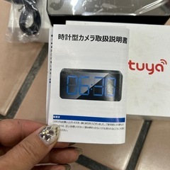 デジタル置き時計カメラ　tuyaの画像