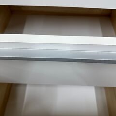 ジモティ来店特価!!　ランドリーラック　ホワイト　　J-1129の画像