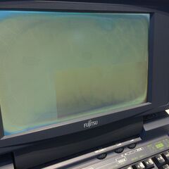 ☆448☆富士通 オアシス OASYS 30-LX401 ワープロ　ジャンク　部品　通電の画像