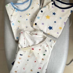 【無料】新生児服8点の画像