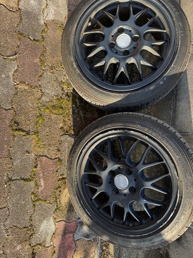 売れましたアルミタイヤ付き