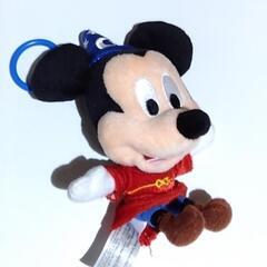 ディズニー  魔法使いの弟子 ミッキーぬいぐるみストラップ