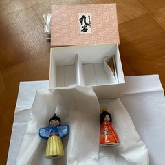 九谷焼きミニ雛人形
