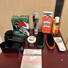 ナショナル　シュークリーナー　革靴用ブラシ　シュークリーム