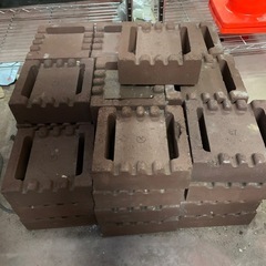 未使用品 レンガブロック 36個 ブラウン系 DIY 施工 ブロ...