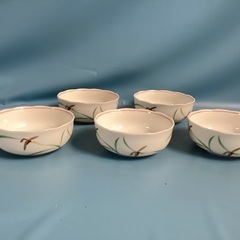 2410-5 香蘭社　小皿5個組