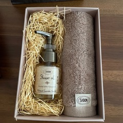 SABON シャワーオイル＆タオルセットの画像