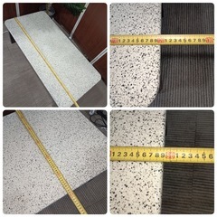 ★［八3113］テーブル　(コタツは暖かくならない通電はする)　天板(アクリル樹脂塗装)TECHNA テクナリビングこたつ　寸法　1200X590㎜  高さ368㎜　　の画像