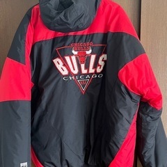 90年代古着　ヴィンテージ　Chicago Bulls ダウンジャケットの画像