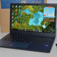 中古ノートパソコン NEC PC-N1475BAL-YC Windows11+office 爆速SSD512GB core i7-1165G7/メモリ16GB/14インチ/無線内蔵/Webカメラ搭載