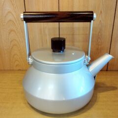 日本アルミ ツルマル エポックス ケトル 2.4ℓ やかん レトロ /HJ-0353 2F南の画像