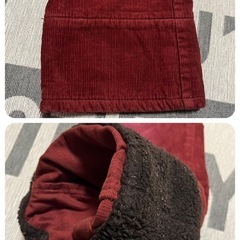 【値下げ】コーデュロイパンツ ワインレッド系　ウエスト80 股下81の画像