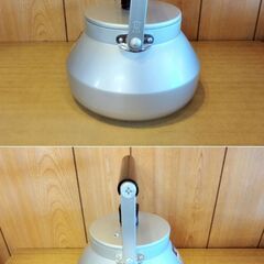 日本アルミ ツルマル エポックス ケトル 2.4ℓ やかん レトロ /HJ-0353 2F南の画像