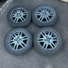 HOT STUFF WAREN 13インチ　155/65/R13 13×4.0J PCD100 4H +45  ガンメタリック
