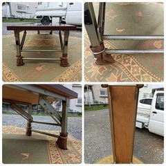 [八3117]  長テーブル　外形寸法　180X45㎝  高さ約33㎝の画像