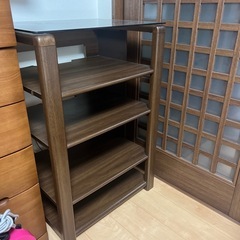 美品　木製　ラック　オーディオラック　の画像