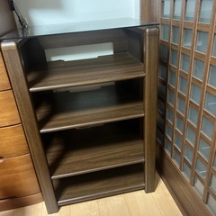 美品　木製　ラック　オーディオラック　の画像